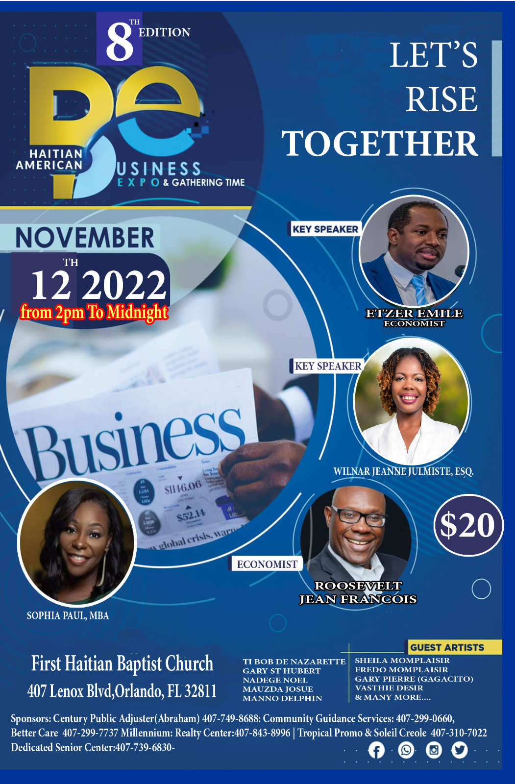 Haitian American Business Expo & Gathering Time (HABEG 2022)